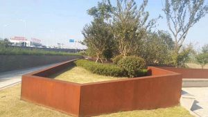 同安耐候钢挡土墙